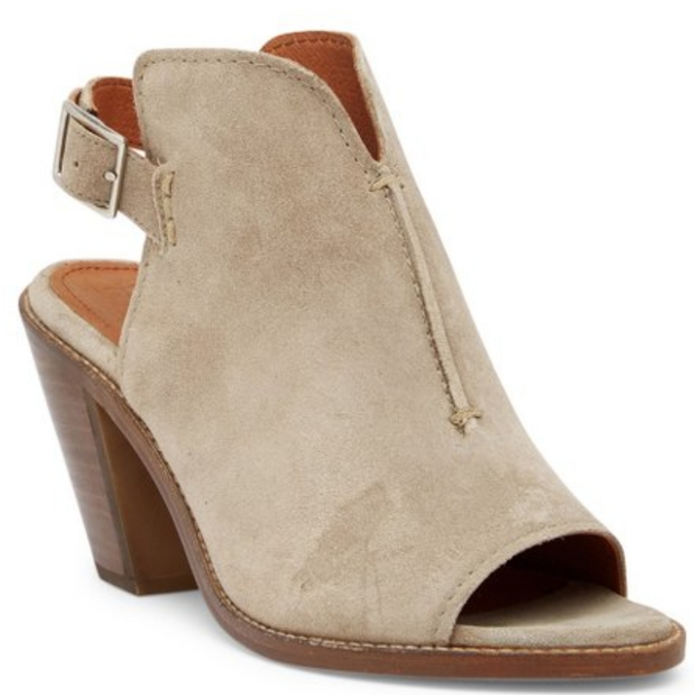 FRYE Ash Courtney Suede Slingback Mule - Picture 1 of 8